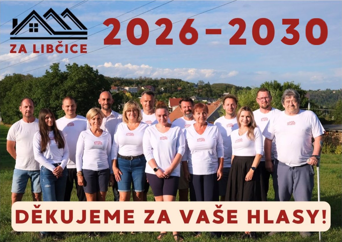 Kandidáti Za Libčice: Děkujeme za vaše hlasy